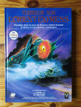 Terreur sur l\'Orient Express. Supplément pour le jeu de rôle L\'Appel de Cthulhu. Chaosium, Jeux Descartes, 1994. Livre de campagne