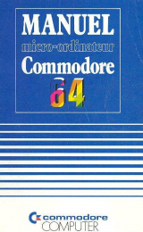 Manuel Micro-ordinateur Commodore 64 par Commodore International Ltd. 1981.