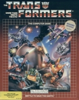 The Transformers: Battle to save the Earth. The Computer Game, d\'Activision pour Commodore 64 (version disquette)