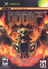 Doom 3: Resurrection of Evil, d\'Id Software pour Microsoft Xbox (complet en version PAL FR)