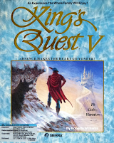 King\'s Quest V, de Sierra On-Line (jeu d\'aventures point\'n click pour ordinateurs compatibles PC, 1990)