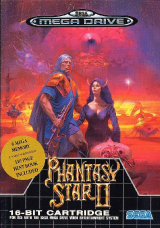 Phantasy Star II jeu de rôle pour Sega MegaDrive (version française PAL)
