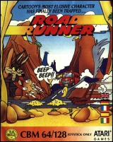Road Runner d\'US Gold en version disquette pour Commodore 64/128