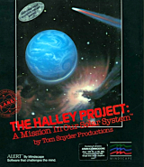 The Halley Project de Mindscape pour Atari 8 bit et Commodore 64