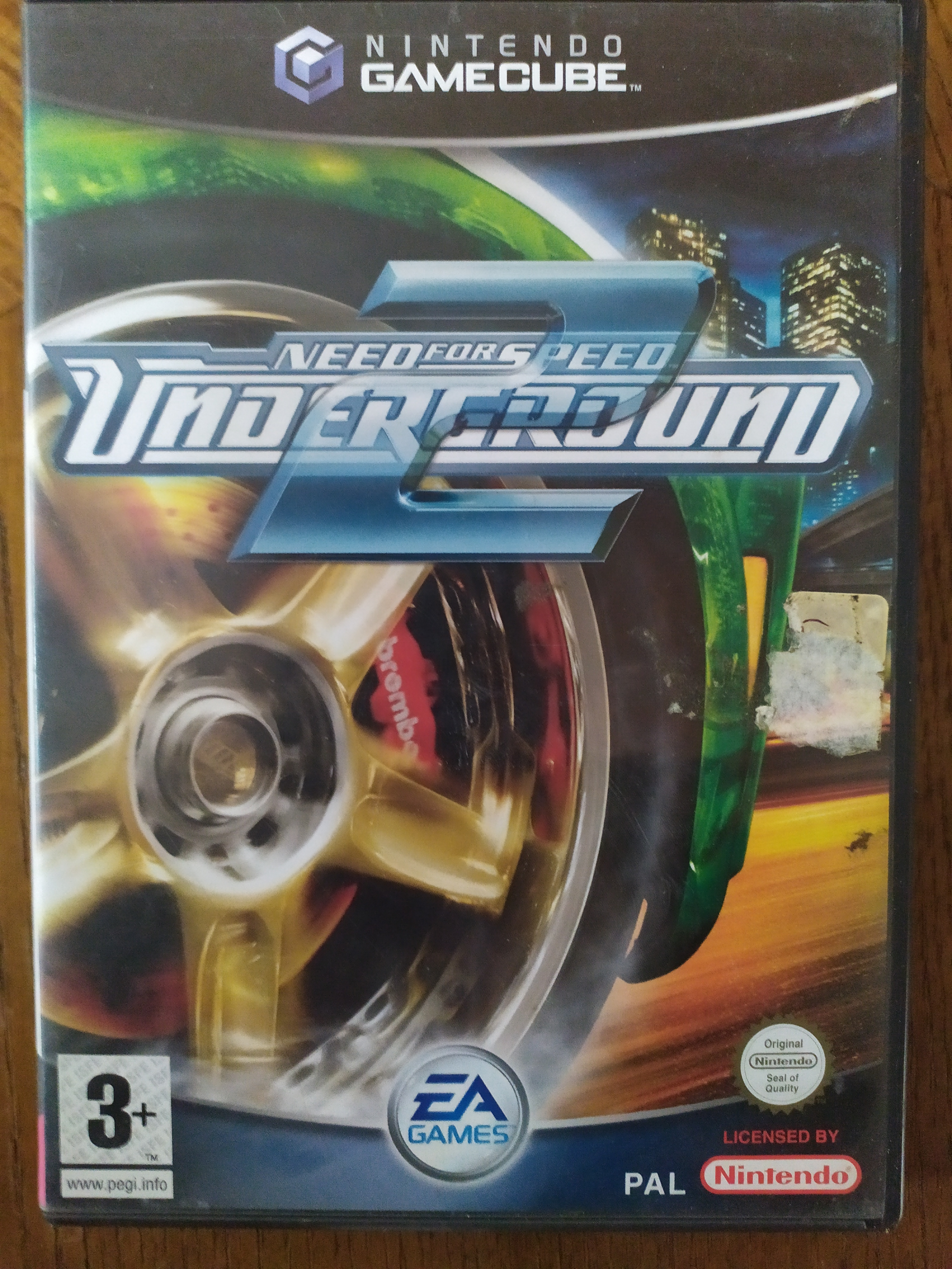 pal nfs underground gamecube