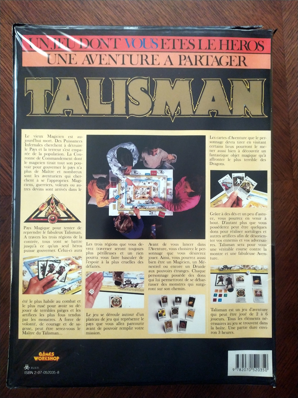 Talisman - Le Jeu De Quête Magique - Édition Vintage (boîte Ancienne)