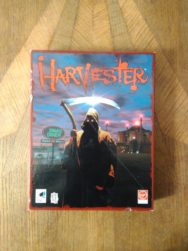 Harvester, jeu d'aventure (horreur gore) de Virgin Interactive pour PC CD-Rom VF (1996). Rare Harvester, jeu d'aventure (horreur gore) de Virgin Interactive pour PC CD-Rom VF (1996). Rare