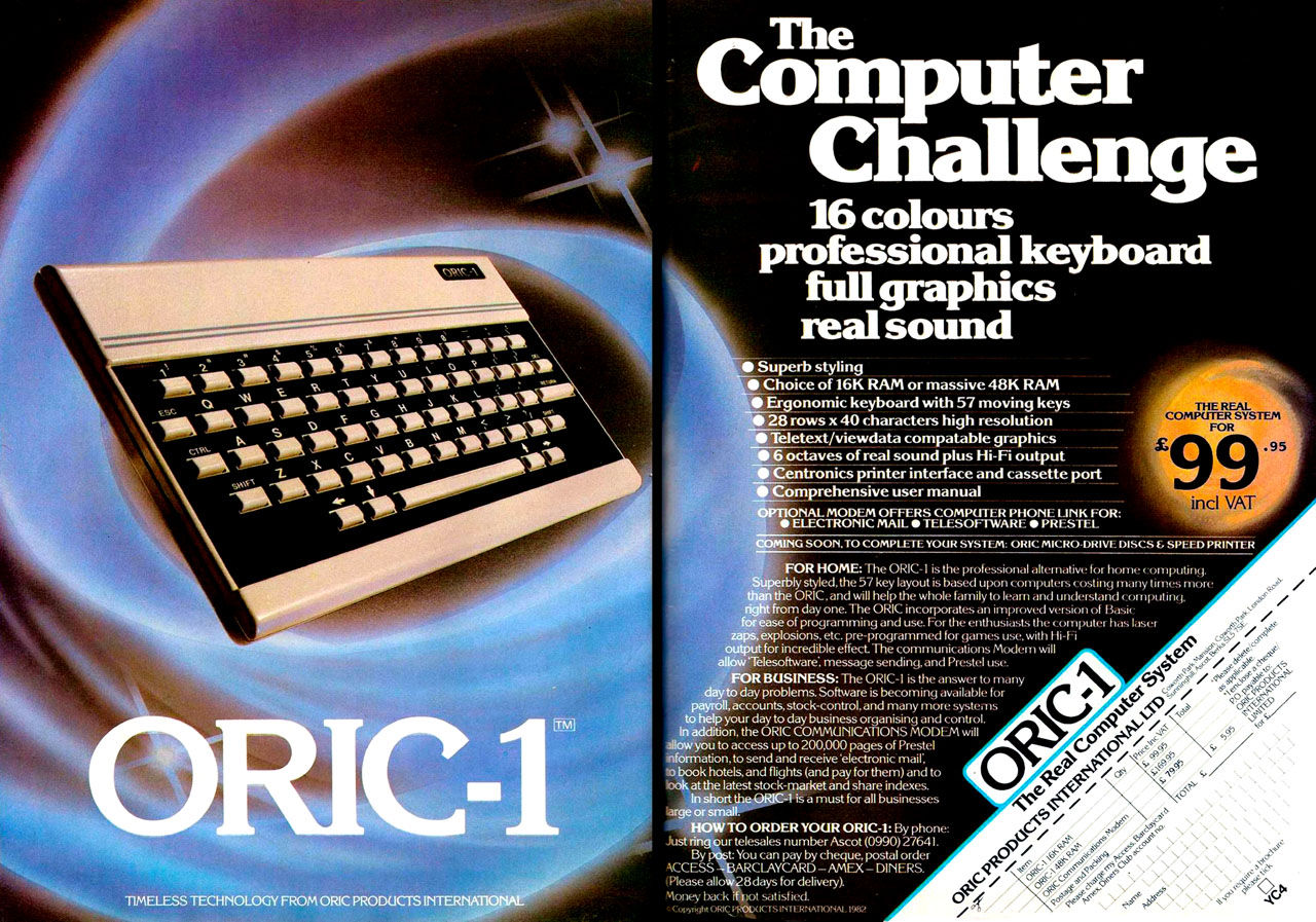 ORDINATEUR VINTAGE ORIC Atmos JEU L'AIGLE D'OR EUR 29,99 - FR