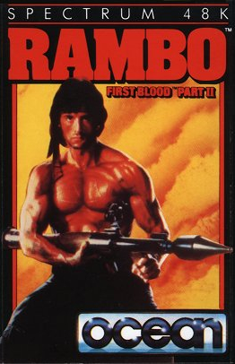 Rambo d'Ocean Software pour Sinclair ZX Spectrum 48K (cassette) Rambo d'Ocean Software pour Sinclair ZX Spectrum 48K (cassette)