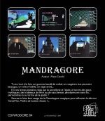 Jeu MO5 Vintage Mandragore – Thomson MO5, Infogrames 1984, Boîte Complète Non Testé